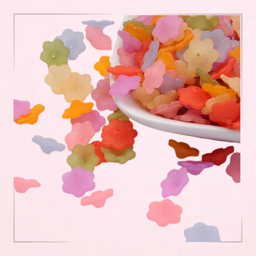 Műgyanta, akril, üveg virágok