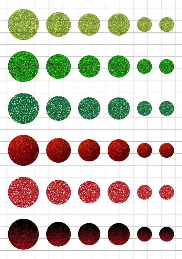 Glitter-3 Üveglencsés ékszerpapír több méret A5