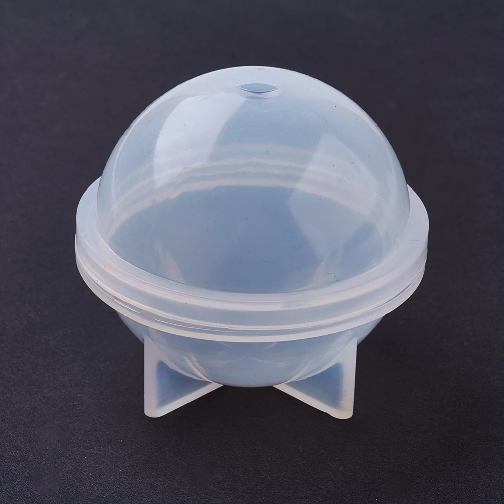 Gömb alakú szilikon öntőforma műgyanta öntéshez (20mm)