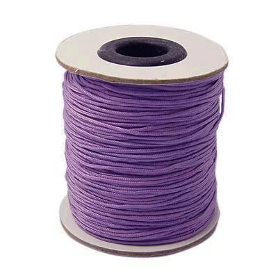 Lila színű microcord zsinór (1mm) /90méter