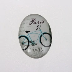 Biciklis üveglencse (13x18mm)