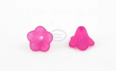 10db Ciklámen harangvirág (13x10mm)